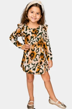 BuddyLove Clothing Label Tween | Tween + Girls*Logan Girl's Dress - Lioness