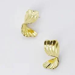 Treasure Jewels, Inc. Jewelry*Luxe Leaf Foil Earrings
