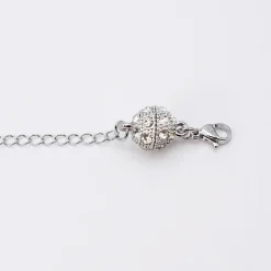 Treasure Jewels, Inc. Jewelry*Magnet Necklace Extender Silver