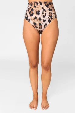 BuddyLove Clothing Label Swim | Swim*Marion High-Waisted Bikini Bottoms - Prowl