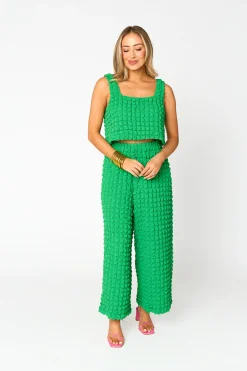 BuddyLove Clothing Label Sets*Meritt Two-Piece Set - Emerald