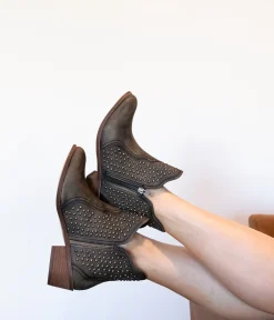 Naughty Monkey Shoes*Nailed It Ankle Boot in Black