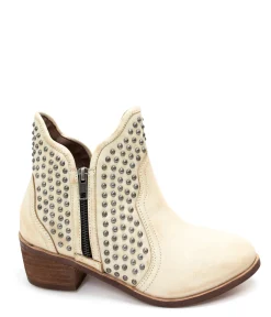 Naughty Monkey Shoes*Nailed It Ankle Boot in White