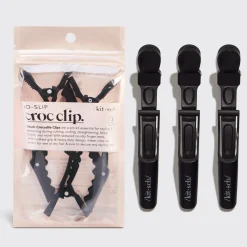 KITSCH Beauty | Home & Gift*No Slip Crocodile Clip 3pc - Black