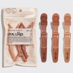 KITSCH Beauty | Home & Gift*No Slip Crocodile Clip 3pc - Multi Color