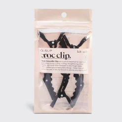 KITSCH Beauty | Home & Gift*No Slip Crocodile Clip 3pc - Black