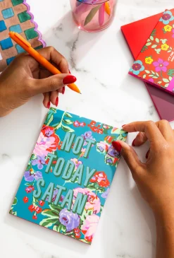 Furbish Studio Home & Gift*Notepad - Not Today Satan