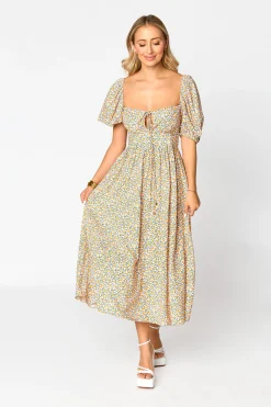 BuddyLove Clothing Label Short Sleeve Dresses | Bump Friendly*Olsen Midi Dress -