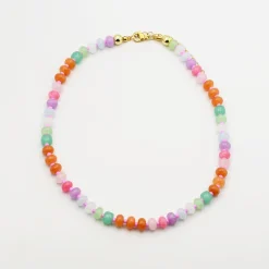Treasure Jewels, Inc. Jewelry*Pastel Gemstone Necklace