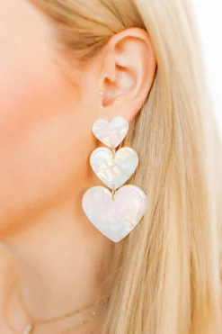 Shop LINNY CO Bride To Be Dresses*Penny Earrings - Iridescent