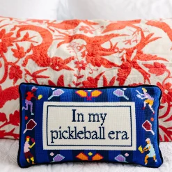 Furbish Studio Home & Gift*Pickleball Era Needlepoint Pillow