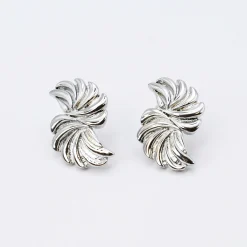 Treasure Jewels, Inc. Jewelry*Pinwheel Silver Earring
