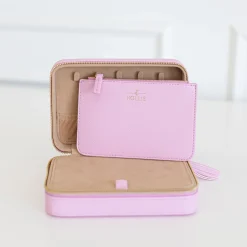 Hollis Handbags*Pixie Pink Jewelry Organizer