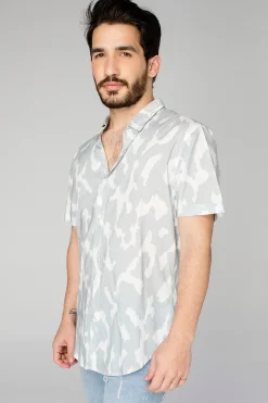 BuddyLove Clothing Label Tops*Robert Button Down Dress Shirt - Slate