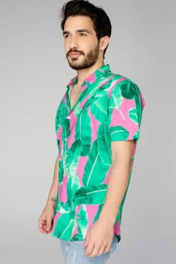 BuddyLove Clothing Label Tops*Robert Button Down Dress Shirt - Aruba