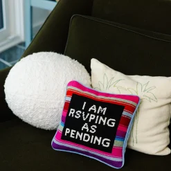 Furbish Studio Home & Gift*RSVP Needlepoint Pillow