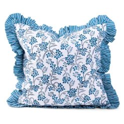 Furbish Studio Home & Gift*Ruffle Throw Pillow - Sanibel