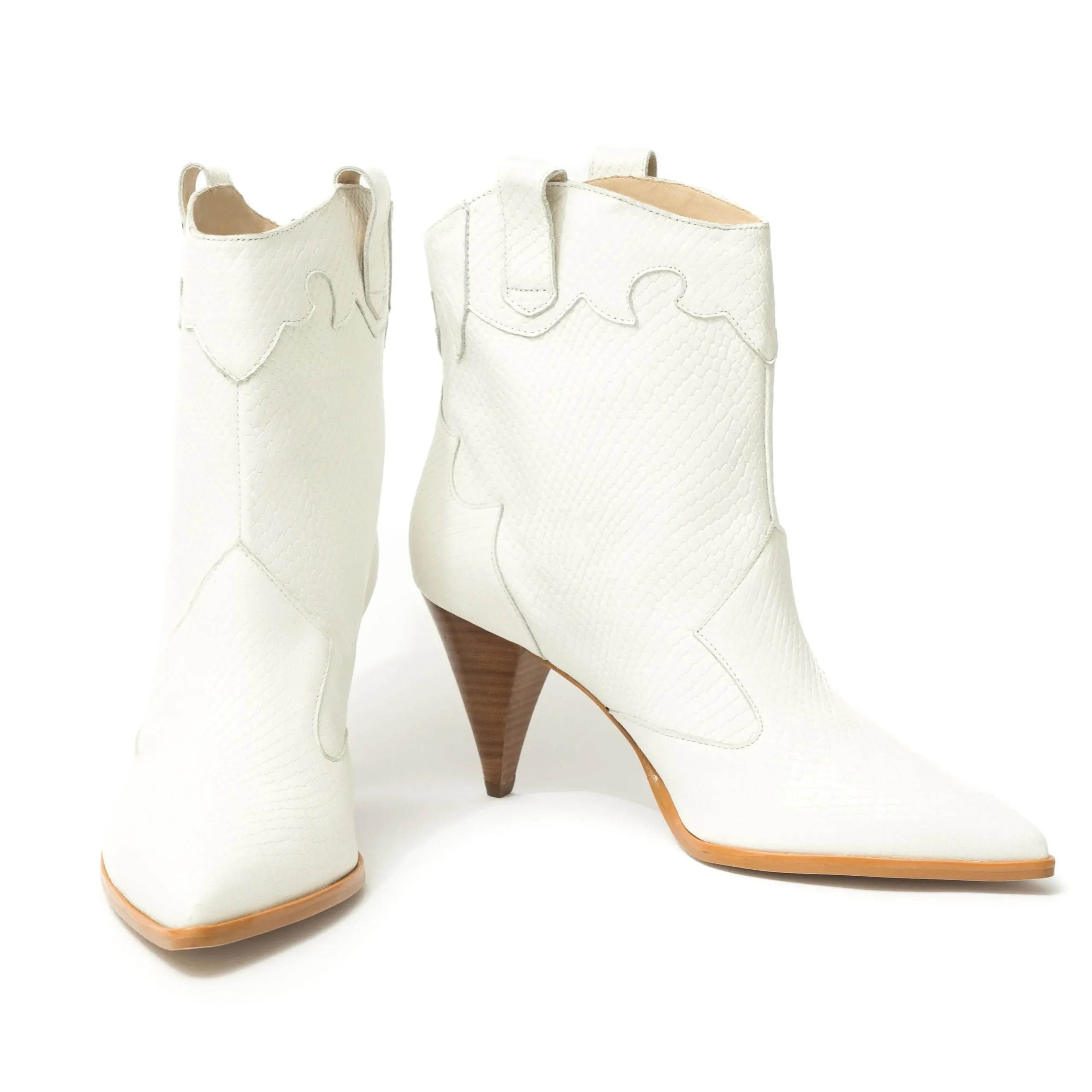 Claudia Lisotta Shoes*Ruth - White Snake
