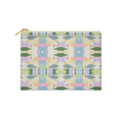 CB Studio Home & Gift*Single Initial - Small Flat Zip Pouch Mila Lilac - New!