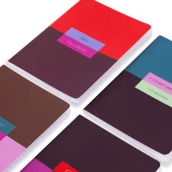 Furbish Studio Home & Gift*Stitched Notebook S/4 - Colorblock