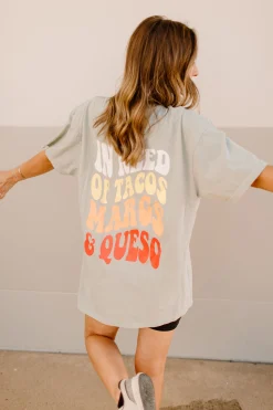 Shop Karma Tees Tops*Tacos + Margs Graphic Tee