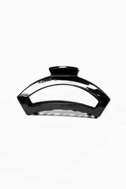 Teleties Hair Accessories | Swim*Large Open Hair Clip - Jet Black