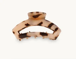 Teleties Hair Accessories | Tween*Tiny Open Hair Clip - Blonde Tortoise