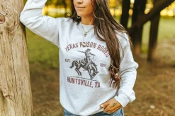 Wild Junkie Pajamas | Outerwear*Texas Prison Rodeo Graphic Sweatshirt