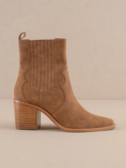 Oasis Society Shoes*The Addison | Perfectly Paneled Western Boot