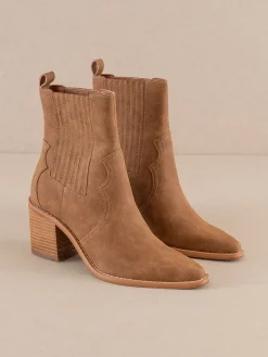 Oasis Society Shoes*The Addison | Perfectly Paneled Western Boot