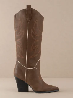 Oasis Society Shoes*The Ashton | Cowboy Boot with Flaire