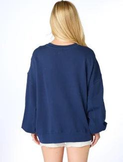 Stewart Simmons Outerwear*The Auburn Tigers Glitter Script Balloon Pullover