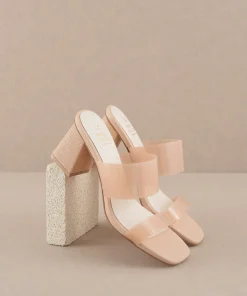 Oasis Society Shoes*The Bagan | Transparent Sandal Heel