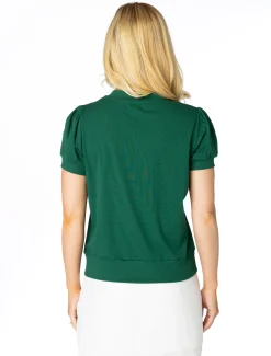 Stewart Simmons Tops*The Baylor Glitter Script Short Sleeve