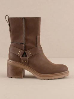 Oasis Society Shoes*The Clyde | Moto Inspired Ankle Boot