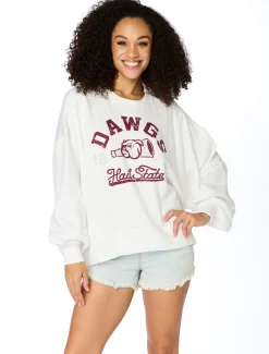 Stewart Simmons Outerwear*The Dawgs Balloon Pullover | Mississippi State
