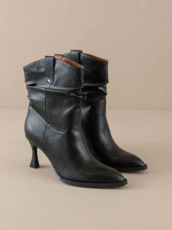 Oasis Society Shoes*The Jolene | Kitten Heeled Western Boot