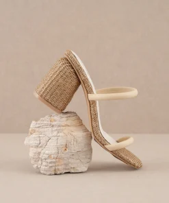 Oasis Society Shoes*The Margaret | Rattan Heel