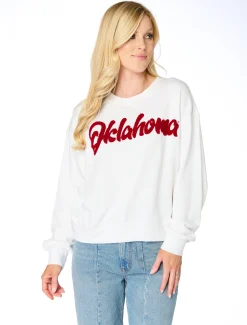 Stewart Simmons Pajamas | Tops*The Oklahoma Varsity Sweatshirt