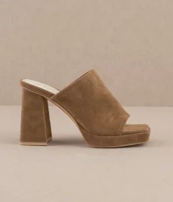 Oasis Society Shoes*The Vivienne | Slip On Platform heel