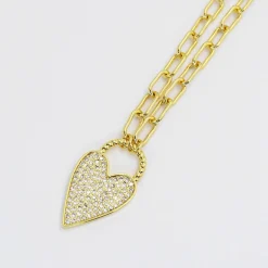 Treasure Jewels, Inc. Jewelry*True Love Gold Necklace