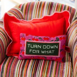 Furbish Studio Home & Gift*Turn Down Needlepoint Pillow