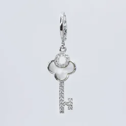 Treasure Jewels, Inc. Jewelry*Twinkle Key Silver Charm CH-390