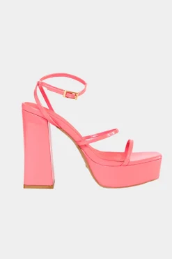 Billini Shoes*Vincija Platform Heel - Coral