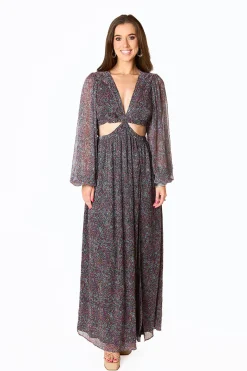 BuddyLove Clothing Label Long Sleeve Dresses | Wedding Guest*Yvonne Long Sleeve Maxi Dress - Ozark
