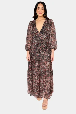 BuddyLove Clothing Label Long Sleeve Dresses | Wedding Guest*Zodiak Long Sleeve Maxi Dress - Siren